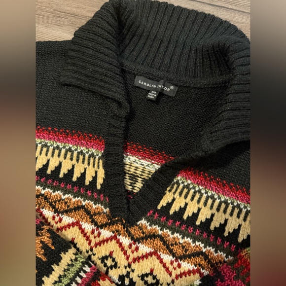 Multicolor Patterned Sweater - Picture 2 of 4